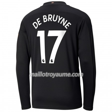 Maillot Foot Homme Manchester City Kevin De Bruyne 17 Exterieur 2020-2021 ML